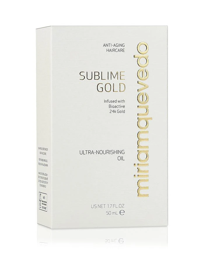 Miriam Quevedo Sublime Gold Ultra Nourishing Oil 3