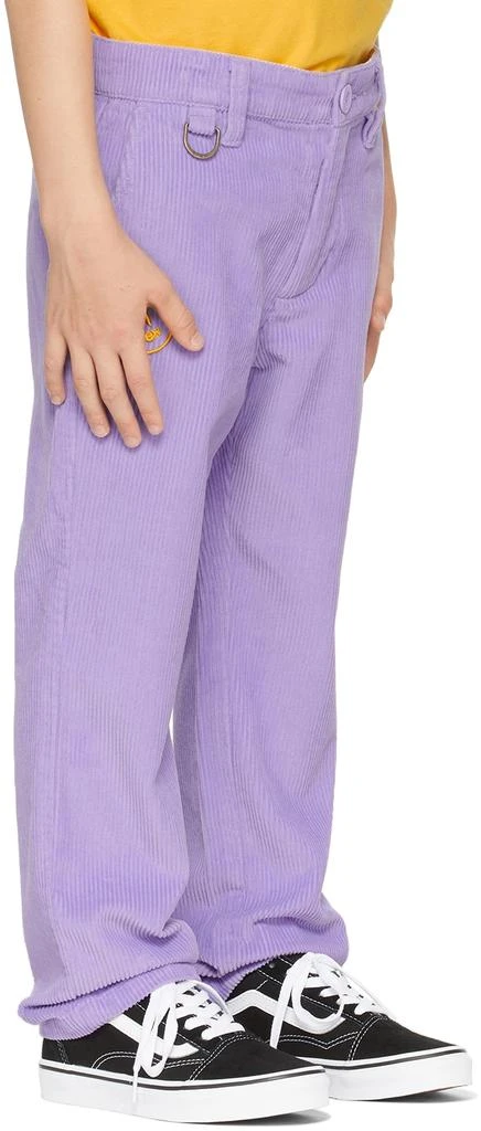 Drew House SSENSE Exclusive Kids Purple Painted Mascot Trousers 2