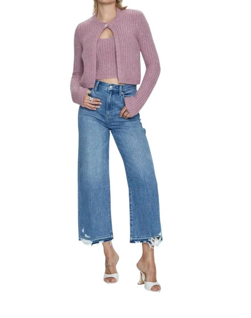 PISTOLA Loretta High Rise Wide Leg Ankle Jeans In Revaler Vintage 4