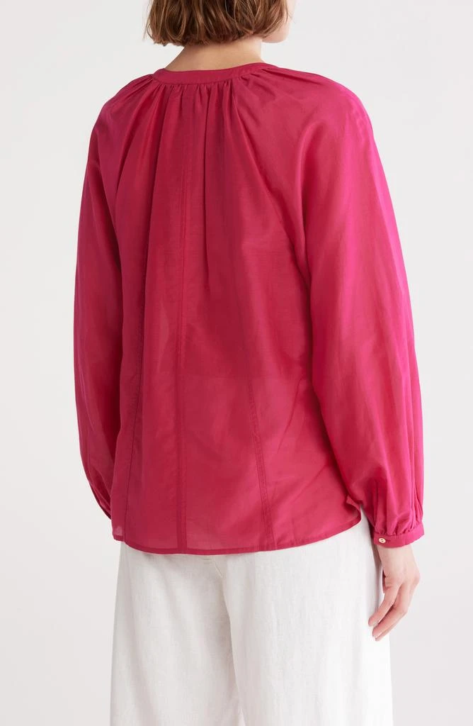 Tommy Bahama Agua Amara Long Sleeve Peasant Top 2