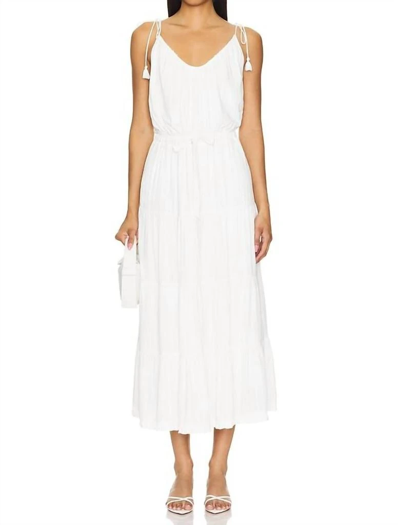 Paige Wellsley Dress In White 1