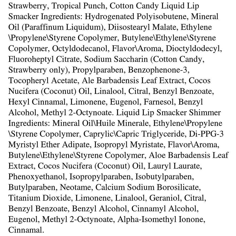 Lip Smacker Friendship Liquid Lip Gloss Party Pack