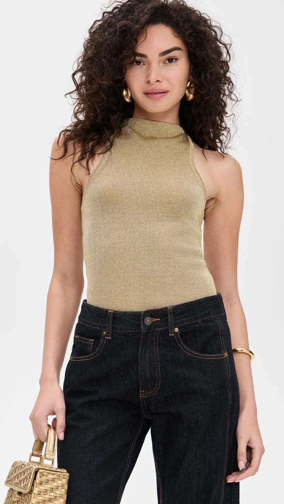 Cult Gaia Cassius Knit Thong Bodysuit 1