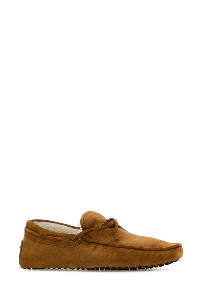 Tod\'s Camel Suede Loafers Man BROWN Slipper Loafers in Suede XXM59K00040RE08S818 | Tods main image 4