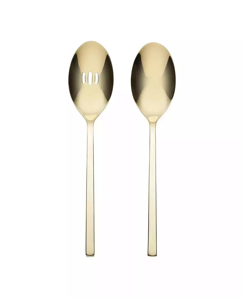 Oneida Allay Champagne 2-Piece Serving Spoon Set
