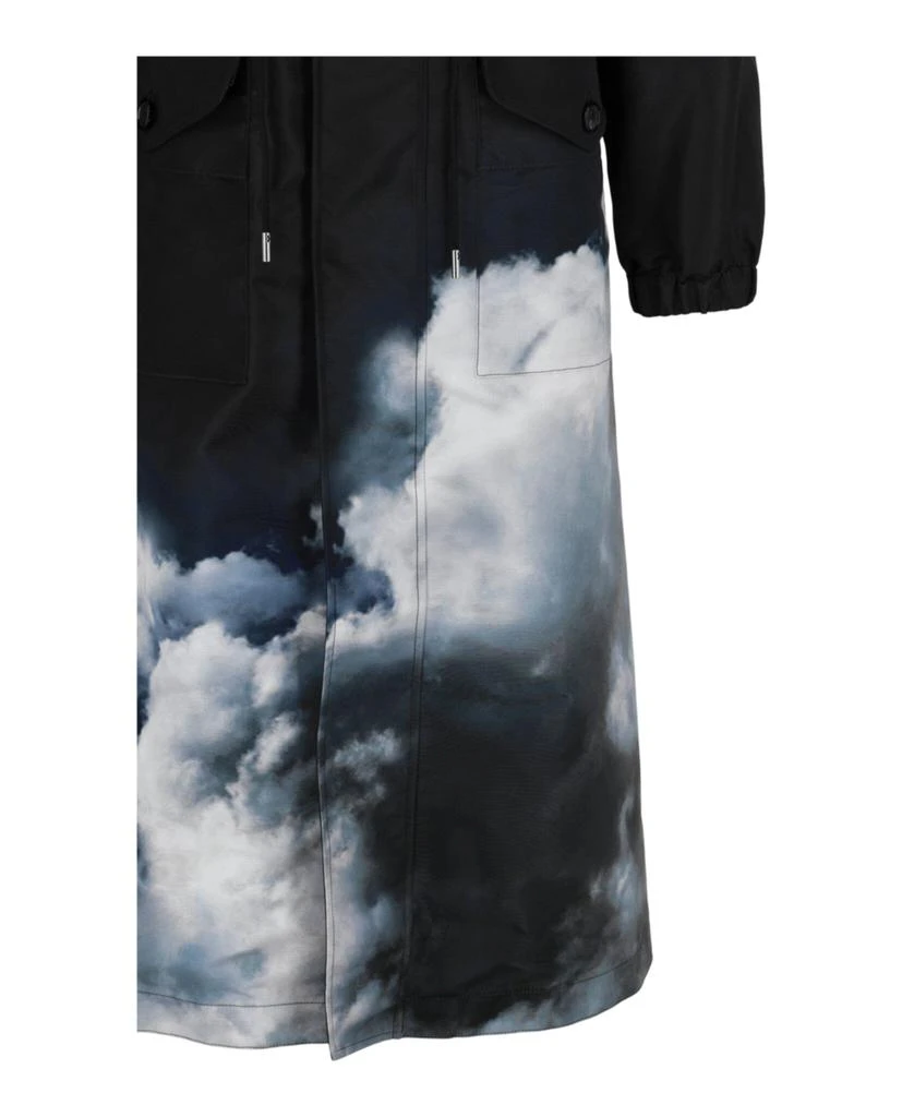 Alexander McQueen Storm Sky Print Parka 3