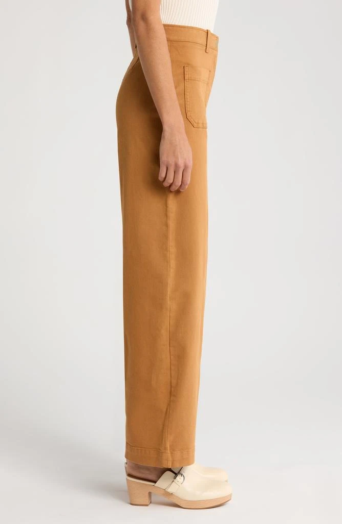 Caslon Ultra High Waist Patch Pocket Wide Leg Pants 3