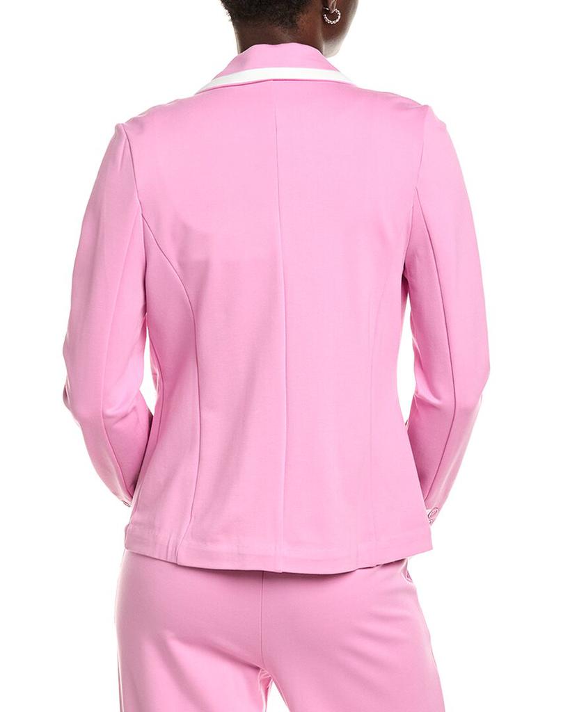 Isaac Mizrahi Tipped Rowing Jacket