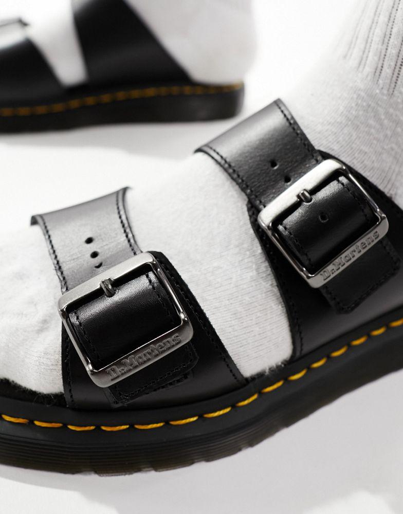 サンダル DR.MARTENS JOSEPH BLA/KHA 22cm~29cm Dr. Martens Josef Slide Sandal - Black | Journeys