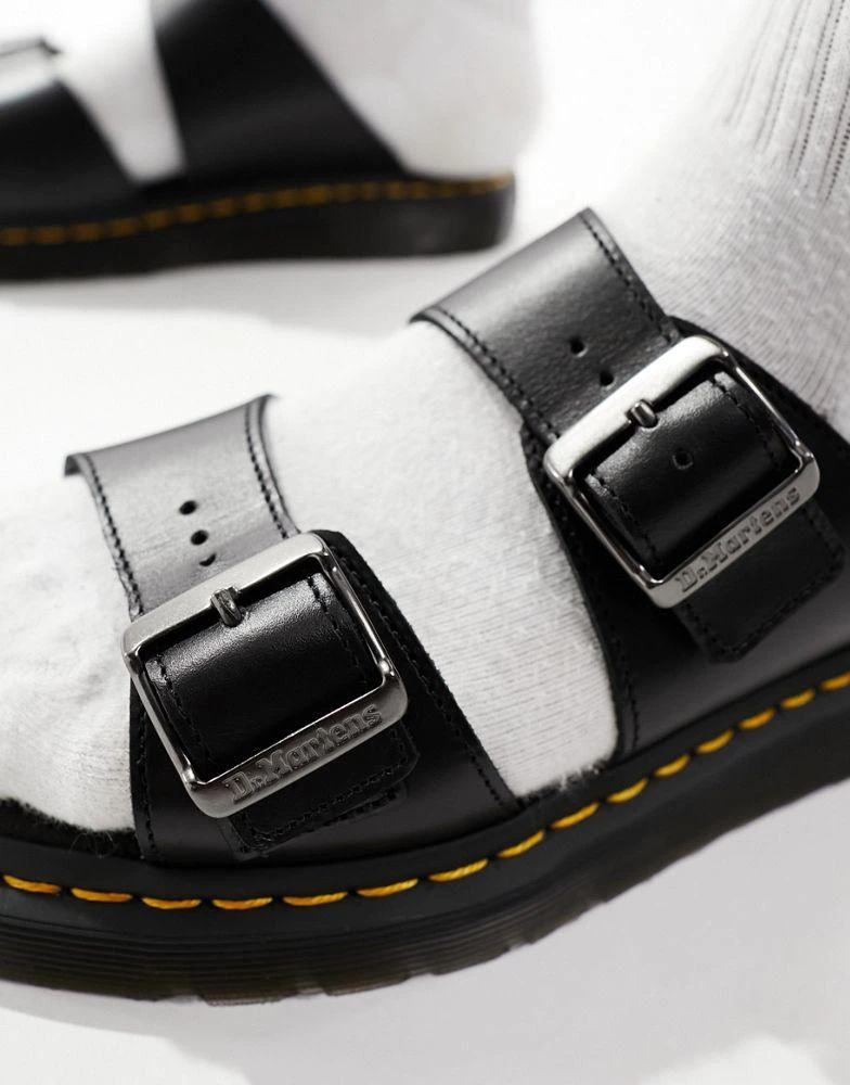 Dr. Martens Dr Martens unisex Josef sandals in black 3