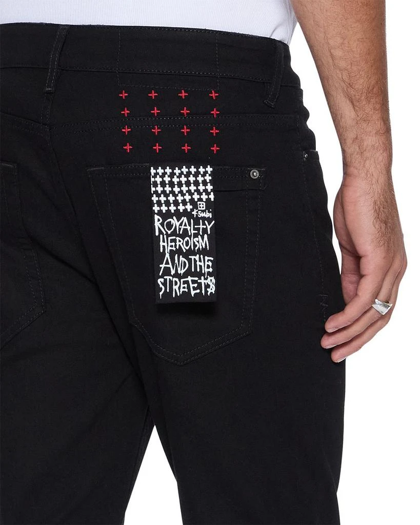 Ksubi Van Winkle Laid Back Skinny Jeans in Black 5