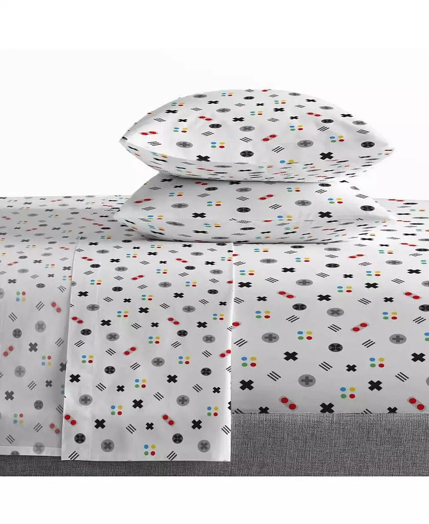 Saturday Park Gamer 100% Organic Cotton Queen Bed Set 3
