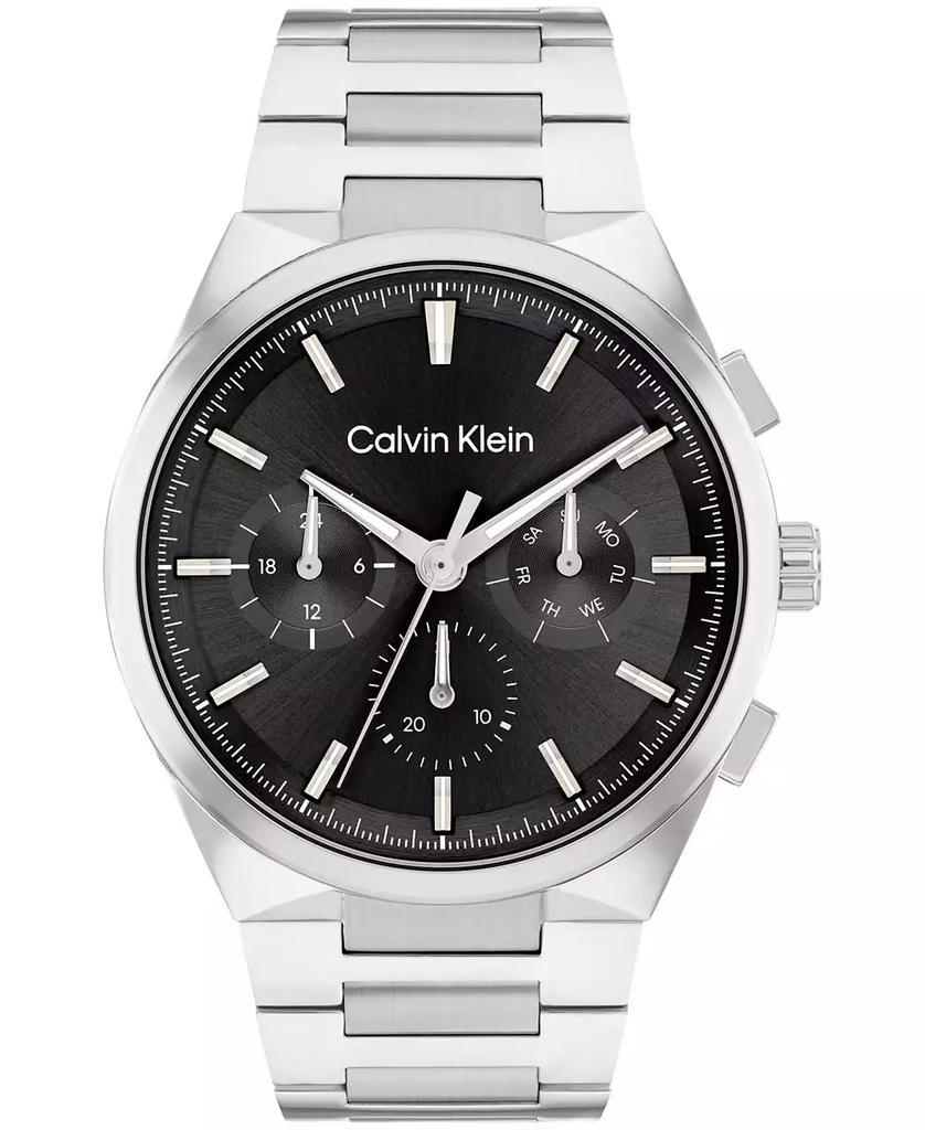 数々の賞を受賞 Calvin Bracelet Steel Stainless Sliver Flex Men's Klein バッグ
