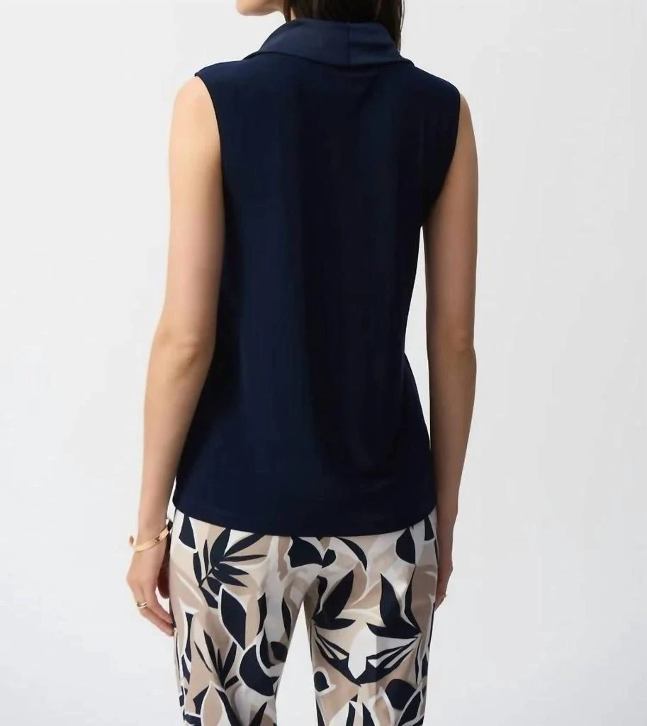 JOSEPH RIBKOFF Joseph Ribkoff - Silky Knit Cowl Neck Sleeveless Top 2