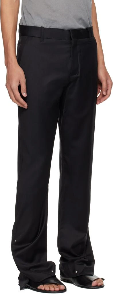Heliot Emil Black Derby Tailored Trousers 2