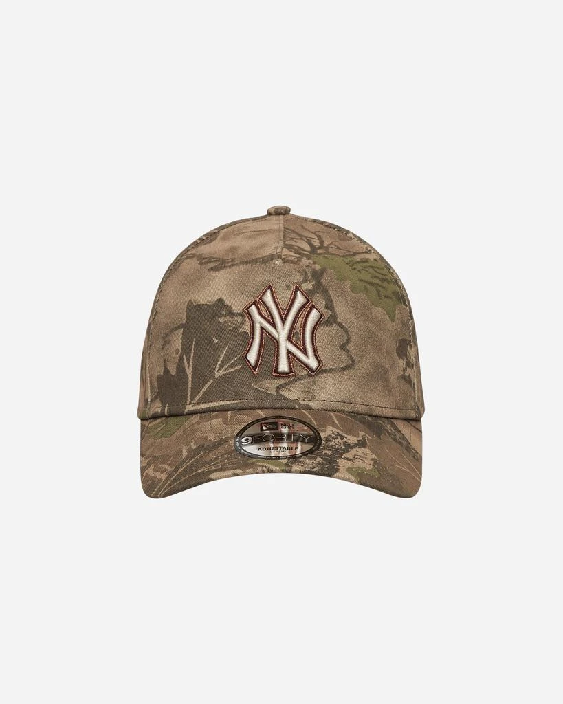 New Era New York Yankees Leaf Camo 9FORTY A-Frame Adjustable Cap Brown 2