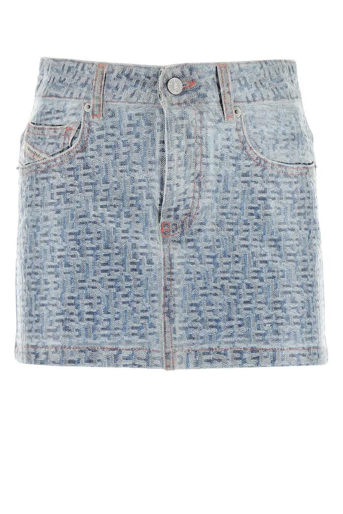 Diesel Diesel M-Calina Distressed Midi Skirt - Dresses