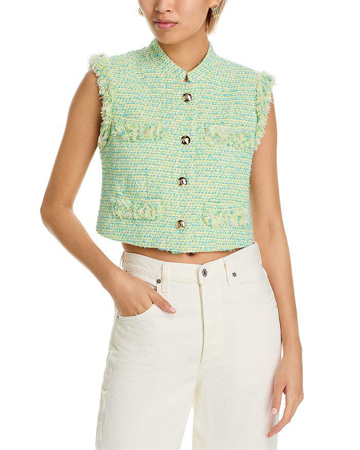 Shop Loa Tweed Vest on Sale at BeyondStyle – Get 40% Off Loa Tweed
