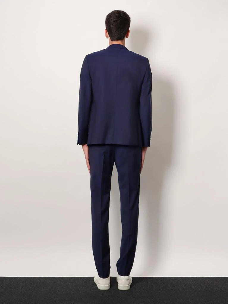TAGLIATORE Virgin wool suit with removable iconic brooch 3