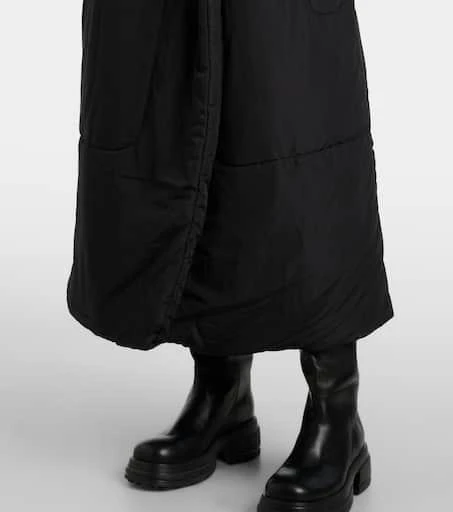 Norma Kamali Sleeping Bag habotai wrap coat 5