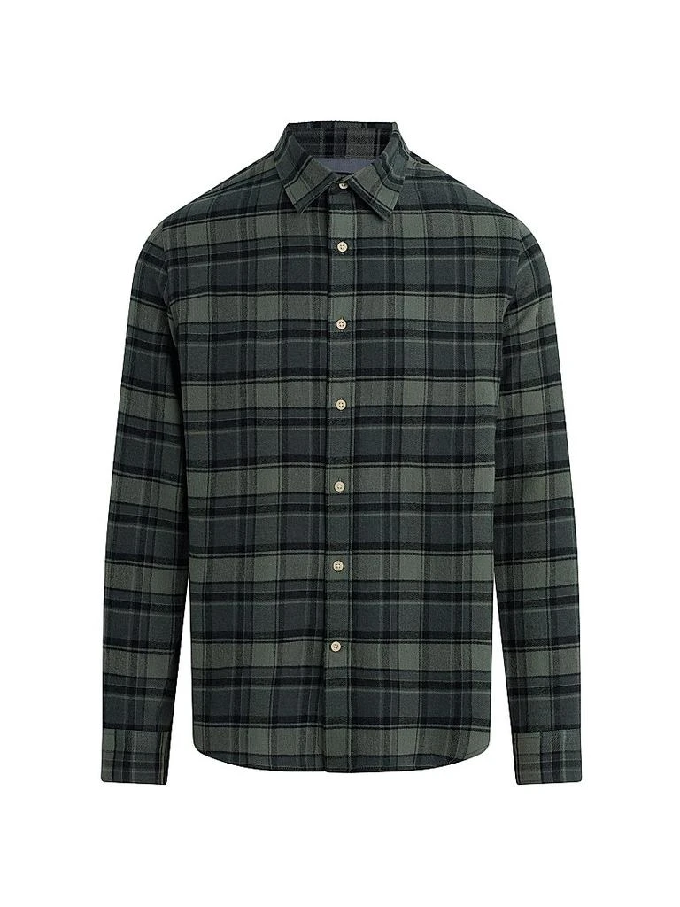 Joe's Jeans Check Cotton-Blend Flannel Shirt 1
