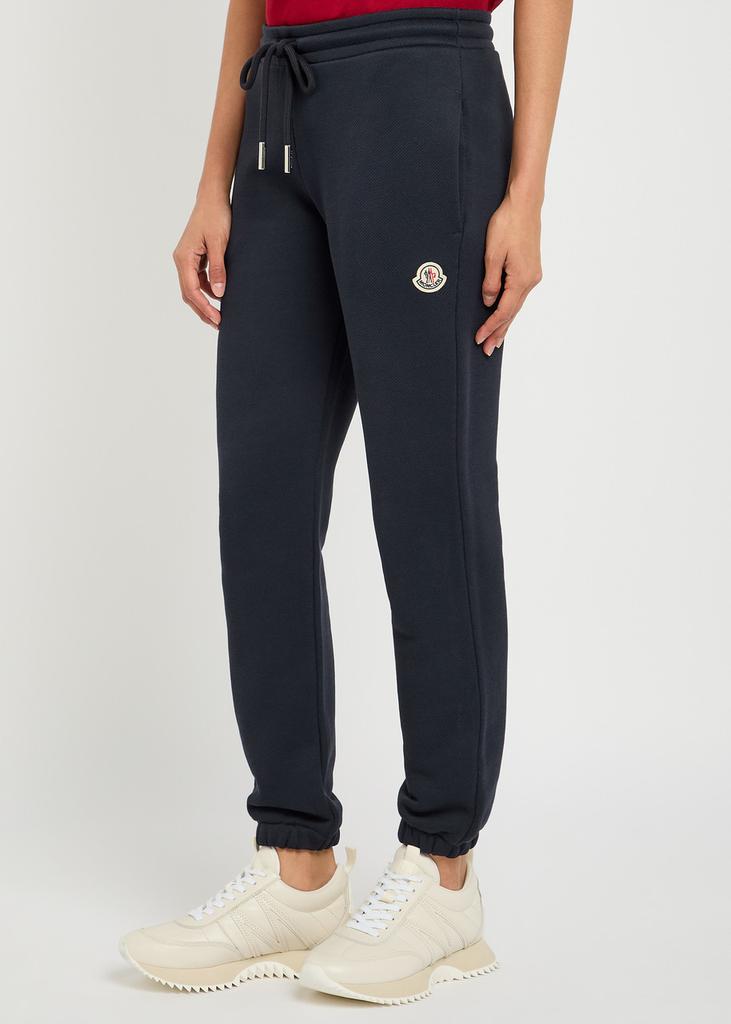 Moncler Logo-appliquéd cotton-blend sweatpants