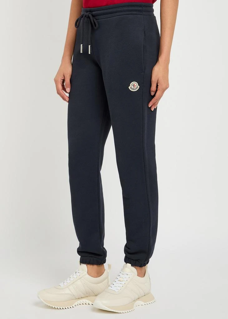Moncler Logo-appliquéd cotton-blend sweatpants 2