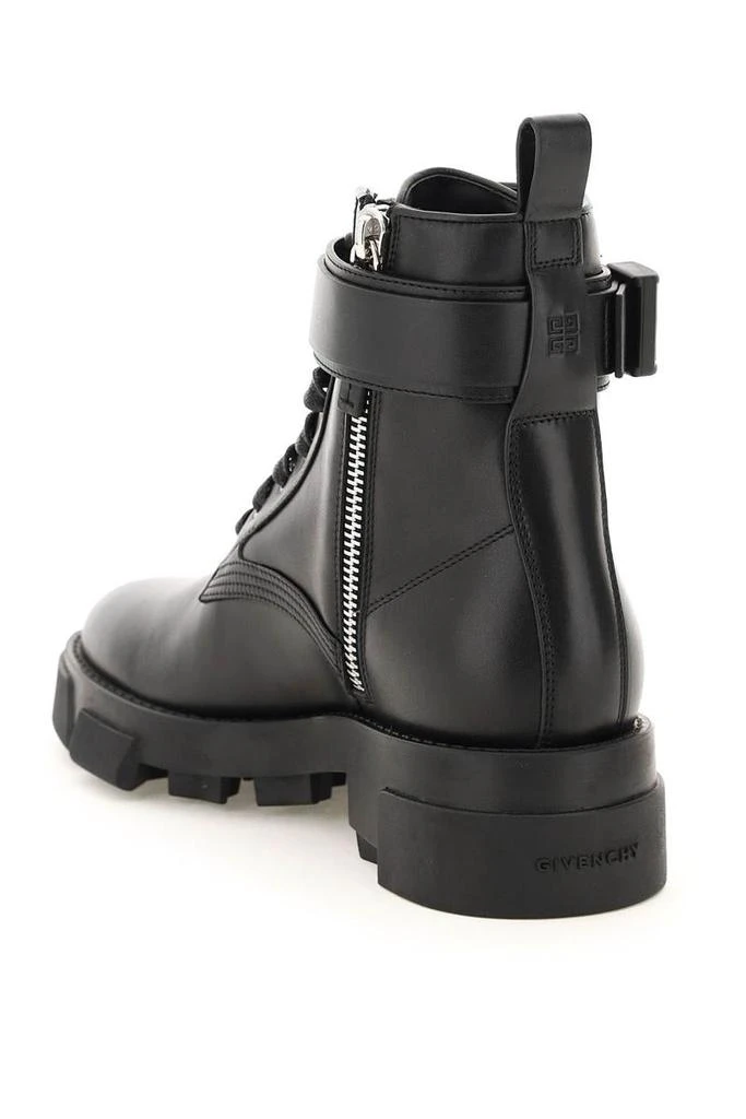 Givenchy Givenchy terra leather combat boots 3