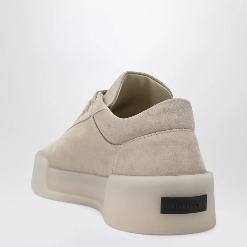Fear of god Beige suede Aerobic Low sneakers 4