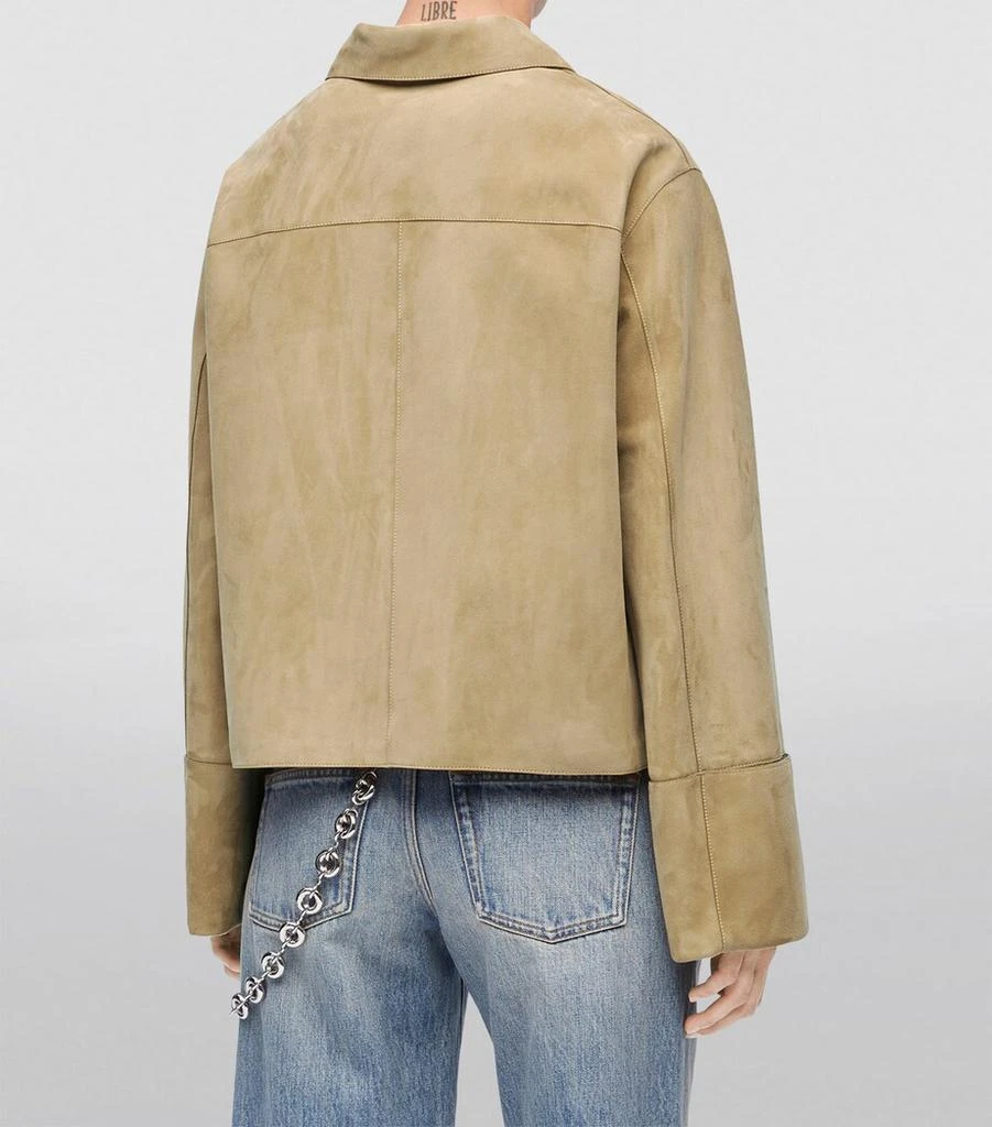 Loewe Suede Turn-Up Jacket 4