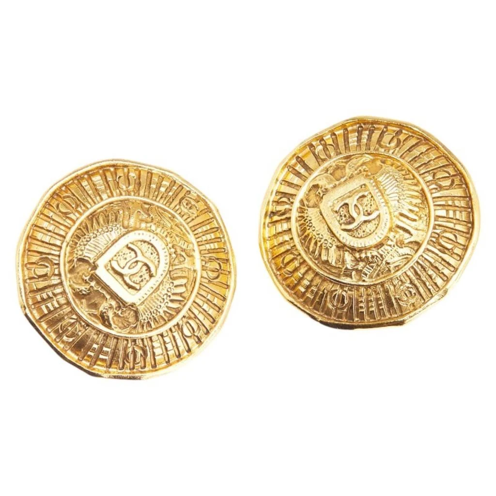 Chanel Cambon Clip Earrings (Pre-Owned)
