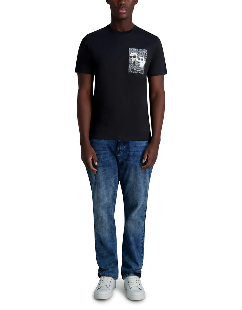 Karl Lagerfeld Paris BOX KARL CHOUPETTE CHEST T-SHIRT 4