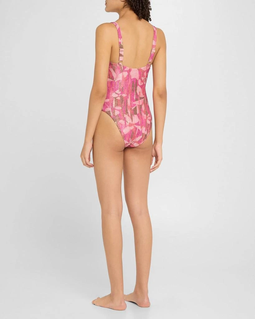 Ramy Brook Sparkle Hudson One-Piece Swimsuit 3