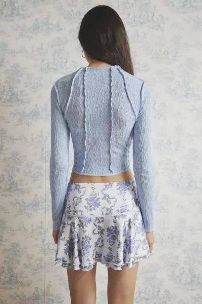 Kimchi Blue Kimchi Blue Blair Seamed Long Sleeve Top 4