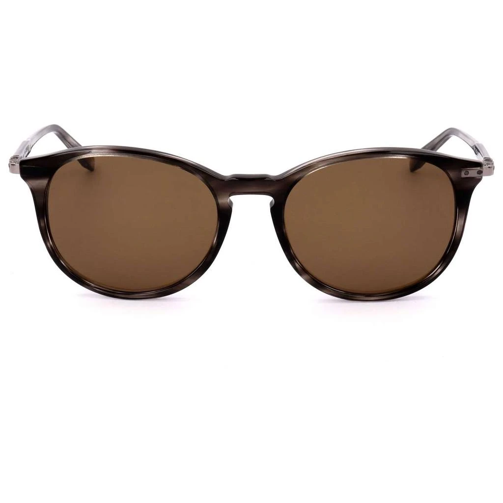 Salvatore Ferragamo Ferragamo Men's Grey Round Sunglasses 5