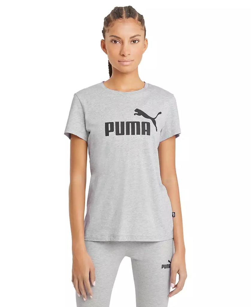 Puma Women s Essentials Graphic Short Sleeve T Shirt T Shirts BeyondStyle