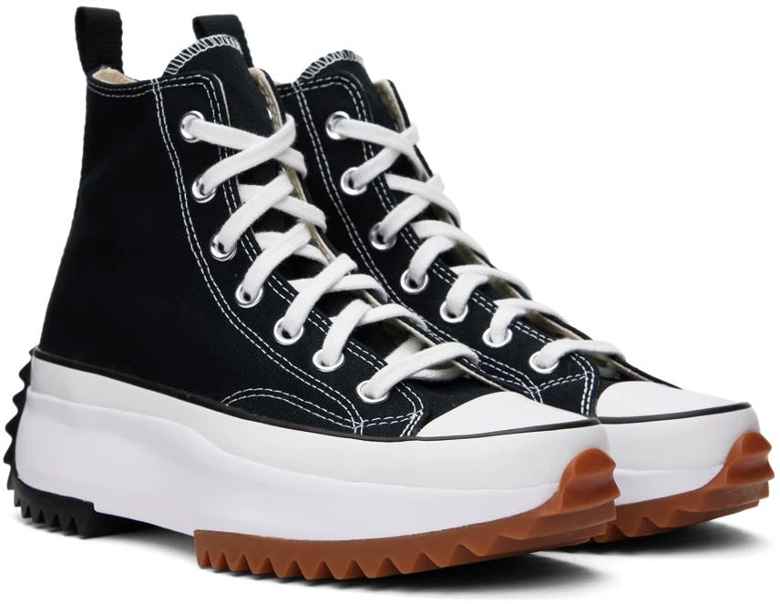 Converse Black Run Star Hike Sneakers 4