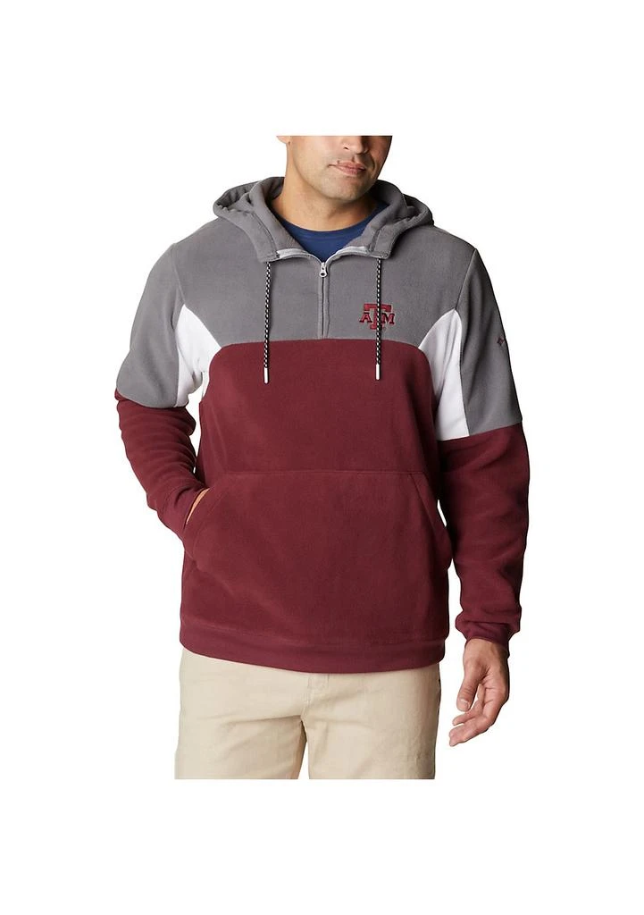 Columbia NCAA Texas A&M Aggies Lodge Quarter-Zip Hoodie