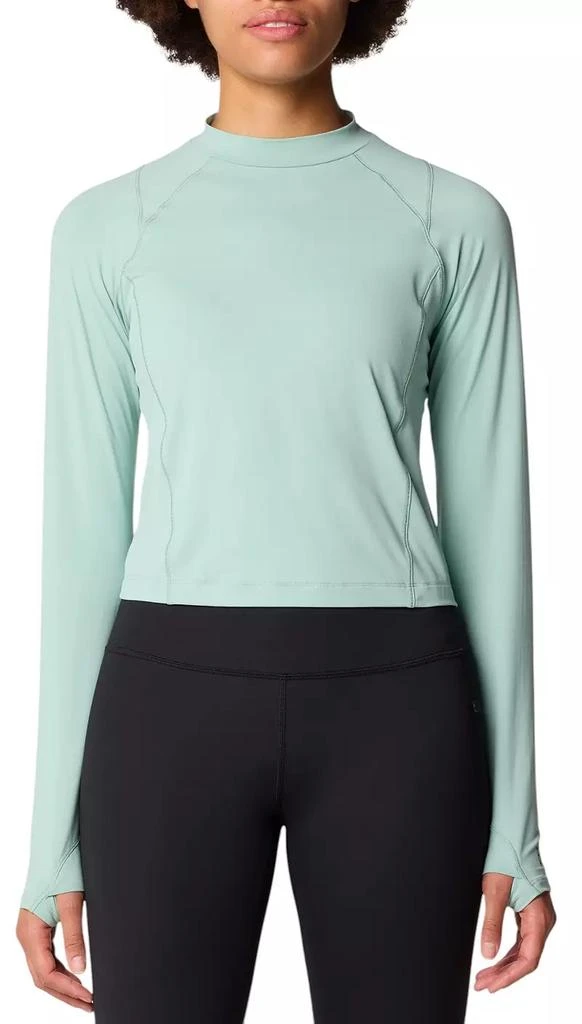 Mountain Hardwear Mountain Hardwear Women's Crater Lake Long Sleeve Crop Shirt 1