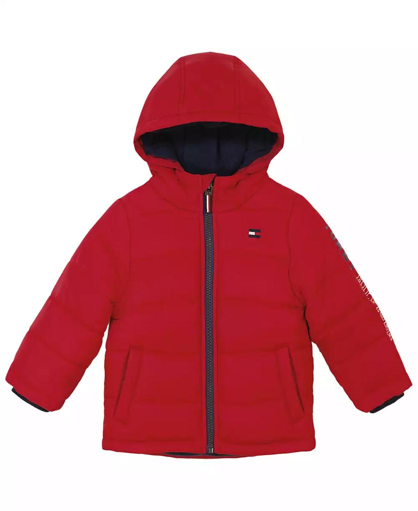 Tommy Hilfiger Baby Boys Sleeve Logo Puffer Jacket