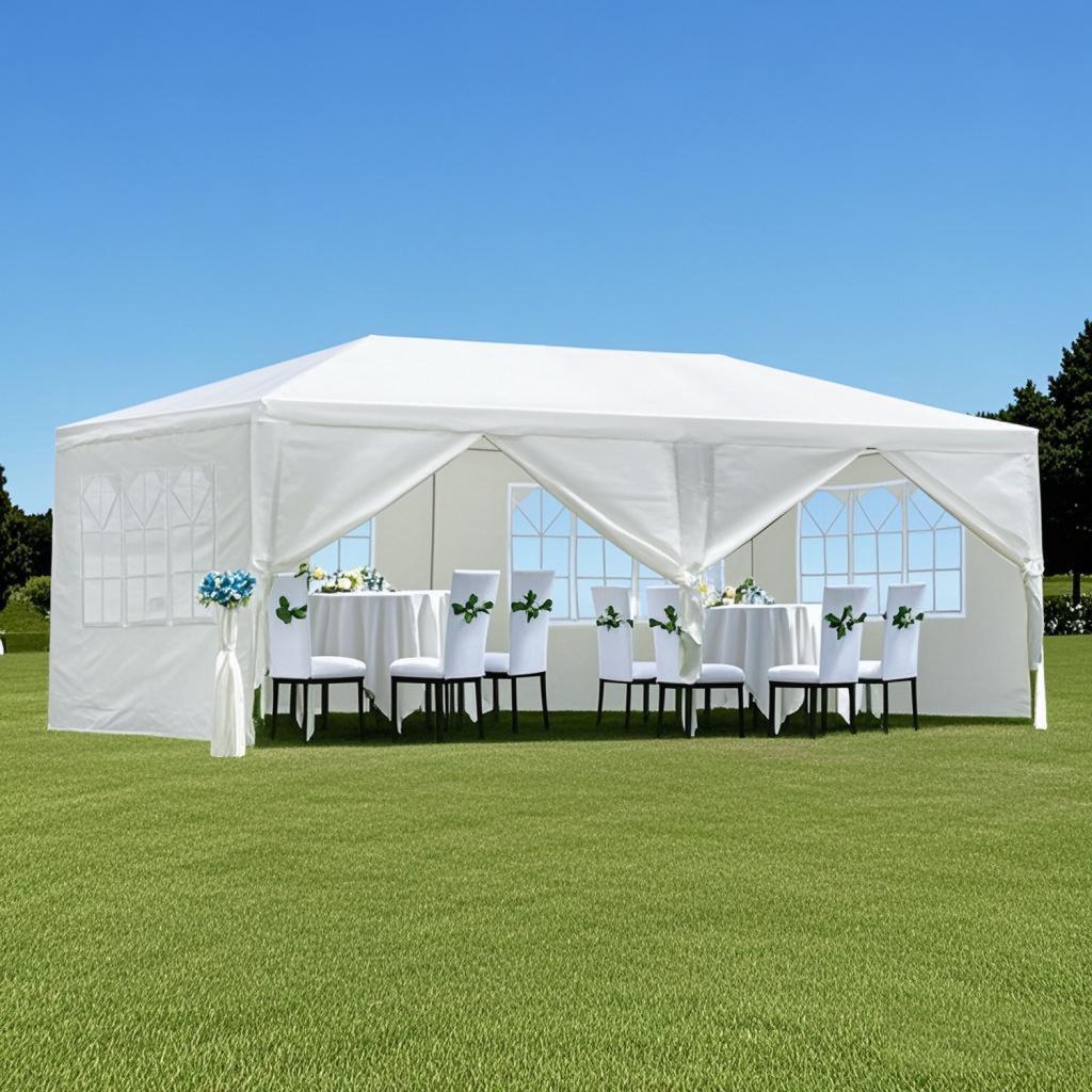 Streamdale Furniture Streamdale 10x20' Gazebo Tent with Sidewalls