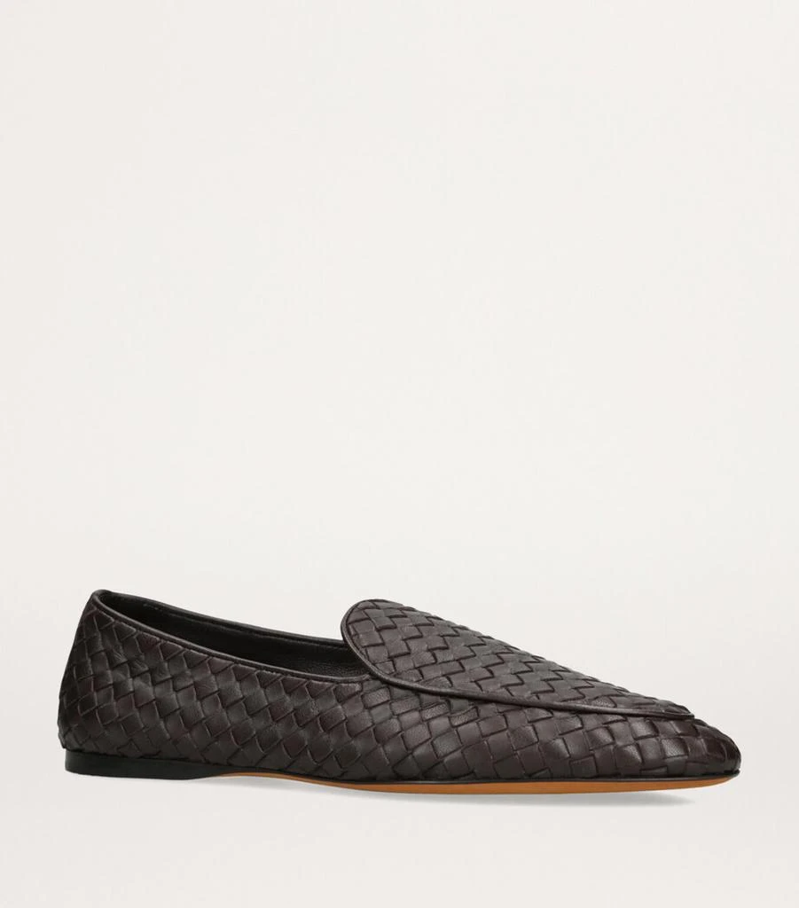 The Row Hereditas Woven Flat Loafers 3