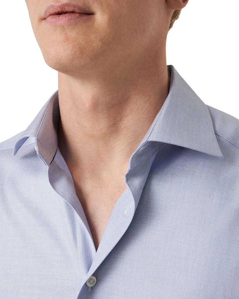 Eton Slim Fit Mélange Solid Shirt Shirt 3