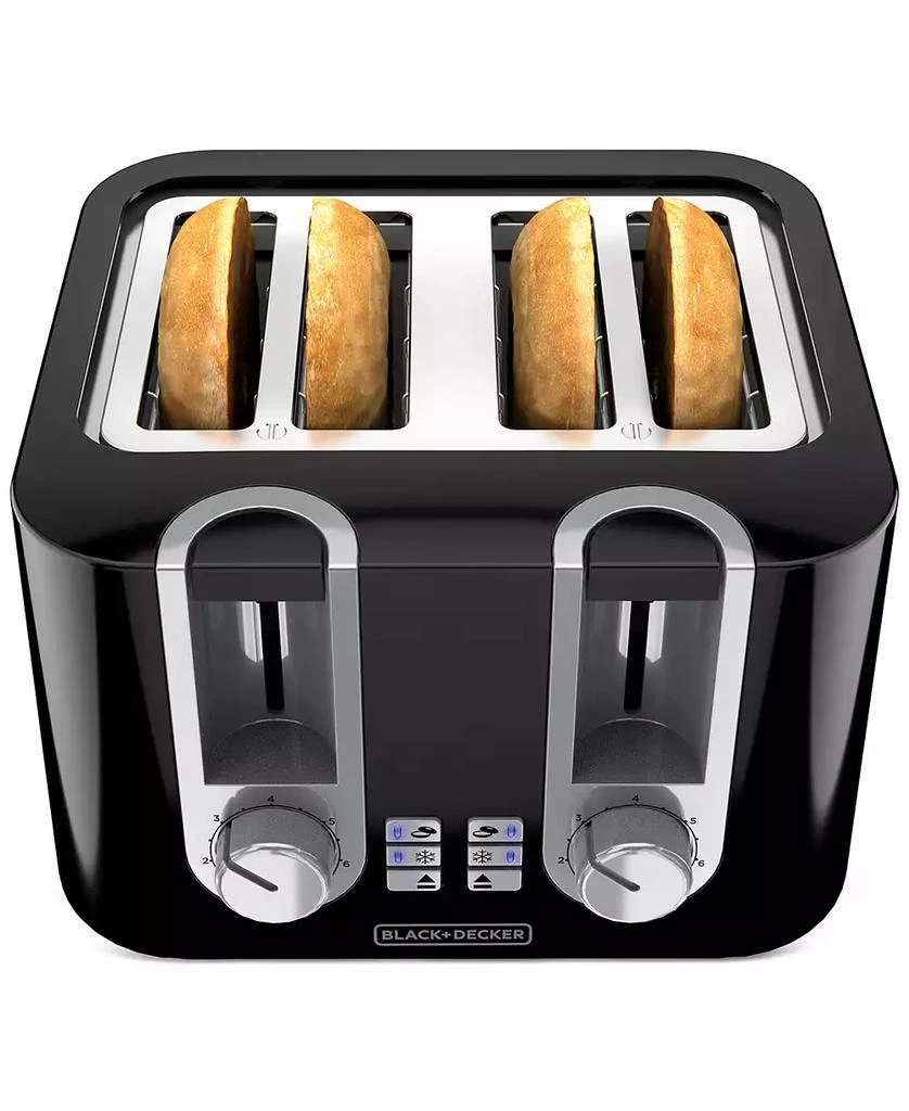 Black & Decker 4-Slice Wide-Slot High-Lift Toaster 1