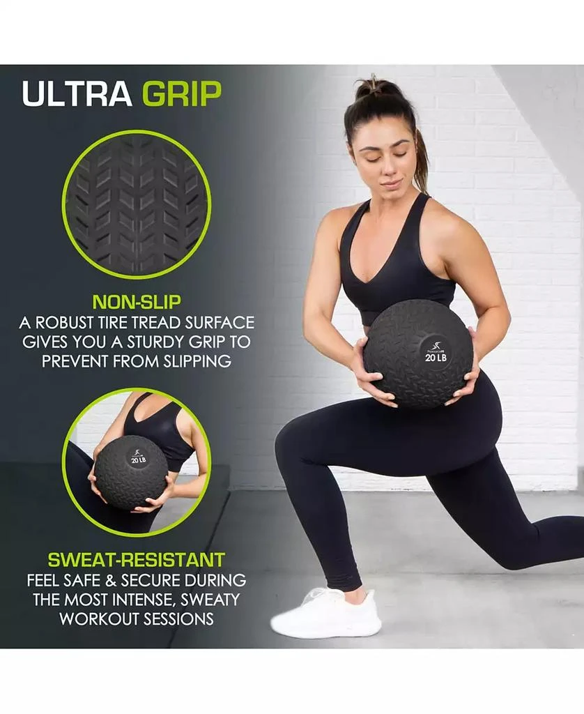 ProsourceFit Tread Slam Ball 20 lb 2