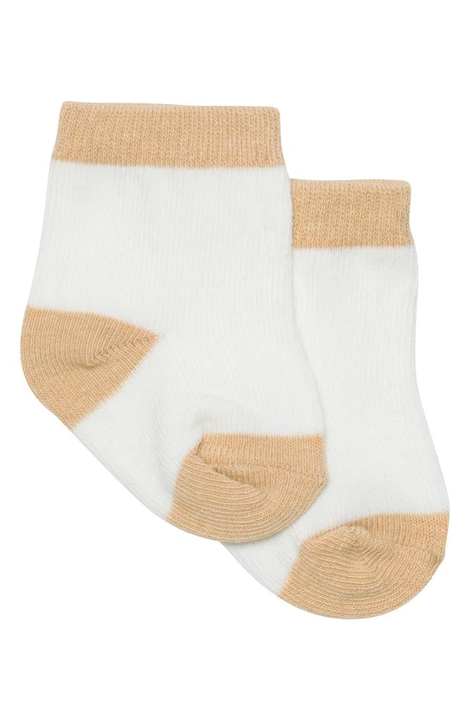 PL Baby by Petit Lem Cotton Button-Up Shirt, Shorts & Socks Set 3