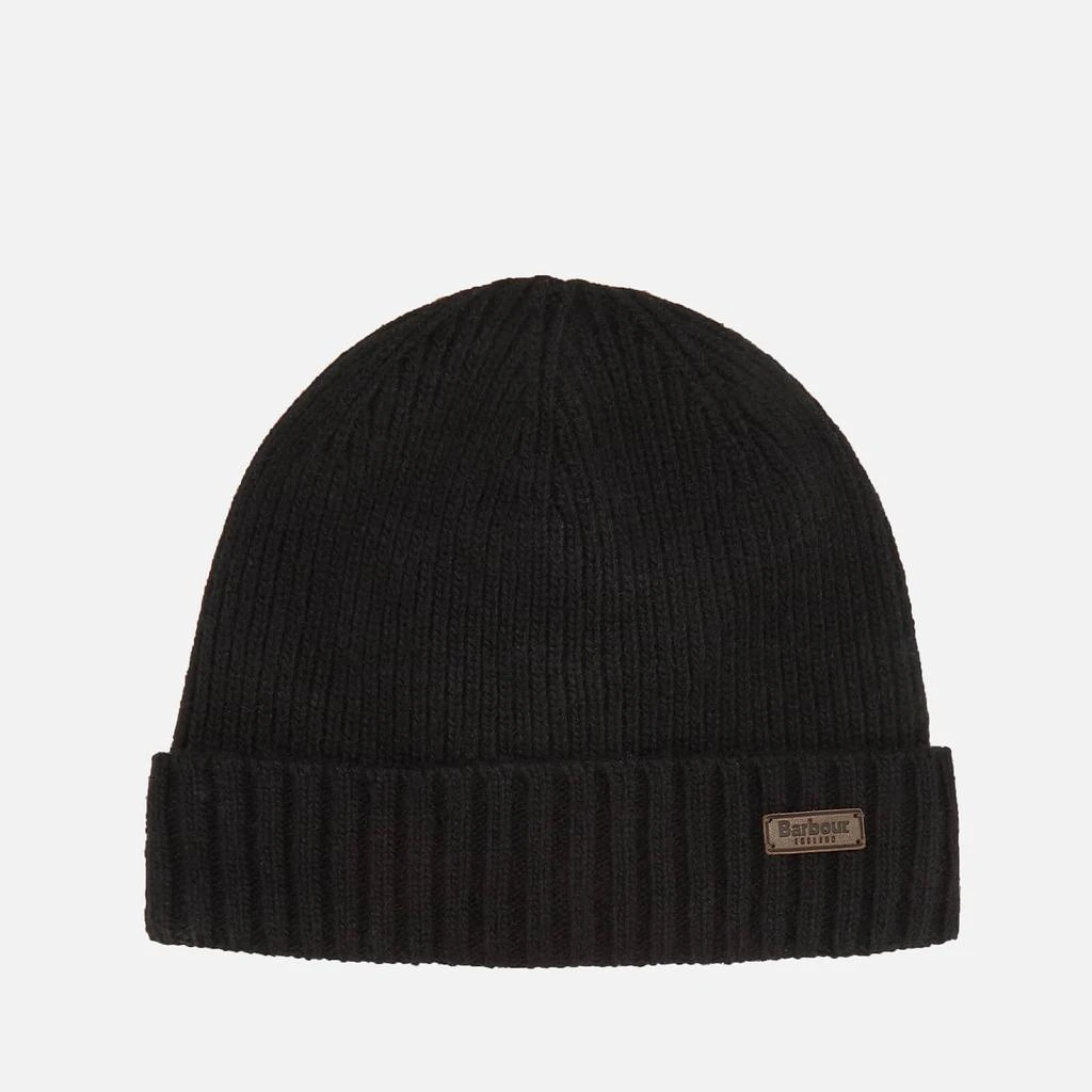 Barbour Heritage Barbour Heritage Men's Carlton Beanie Hat - Black 1