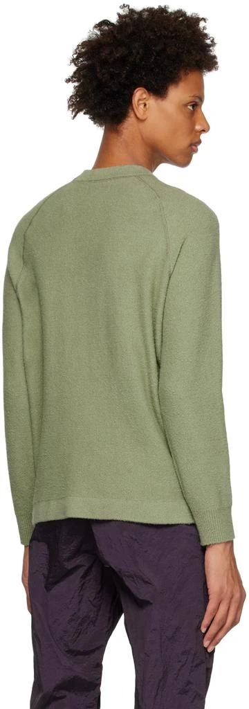 Stone Island Green Brushed Sweater 3