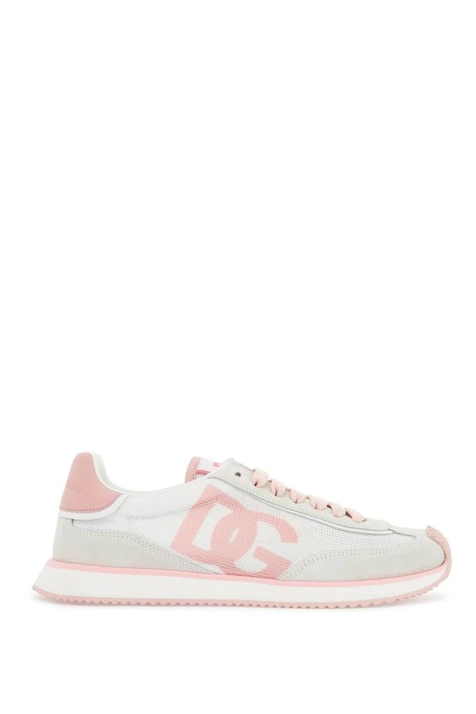 Dolce & Gabbana Women's  And pink Dg Logo Sneakers 1