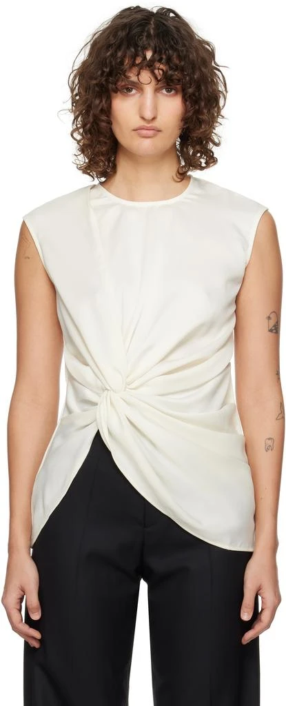 Beaufille Off-White Bourdin Blouse 1